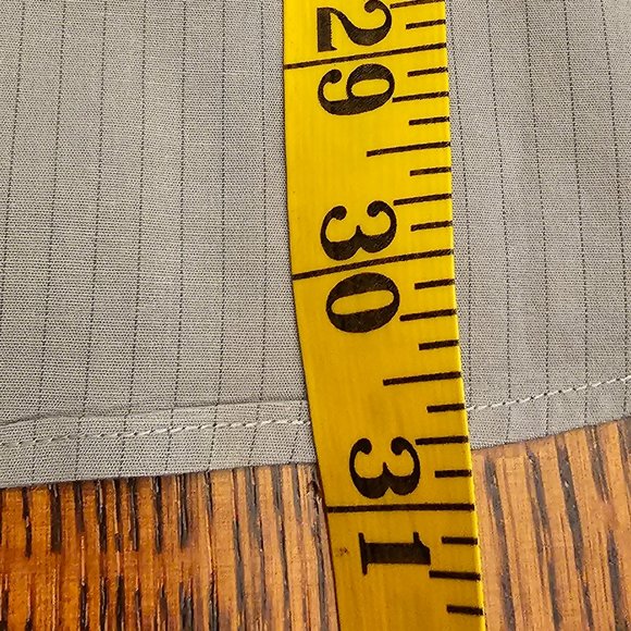 Calvin Klein Modern Fit Gray Button Down Shirt - Picture 9 of 9